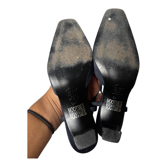 Mooties Tootsies Collection Gayle Kitten Heel Rhinestones Size 6.5 - Picture 3 of 7